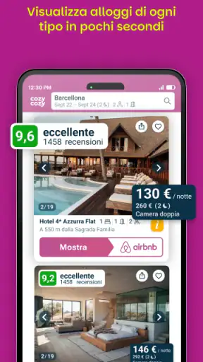 Cozycozy: Tutti gli alloggi screenshot