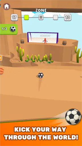 Crazy Kick! Fun Football game screenshot