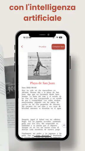 Crea il tuo libro con AI screenshot