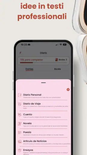 Crea il tuo libro con AI screenshot