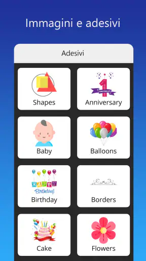 Crea Inviti Compleanno, festa screenshot