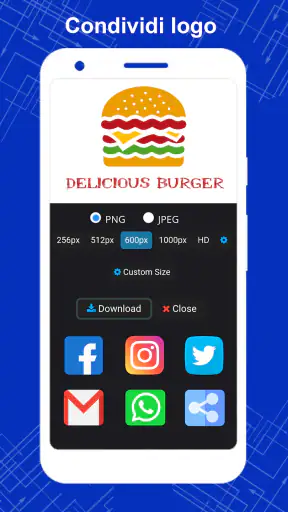 Crea Logo personalizzati Loghi screenshot