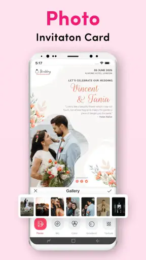 Creare biglietti di Inviti screenshot