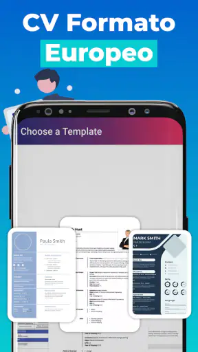 Creare Curriculum - Modelli CV screenshot