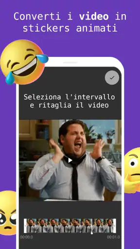 Creare stickers animati (FSM) screenshot