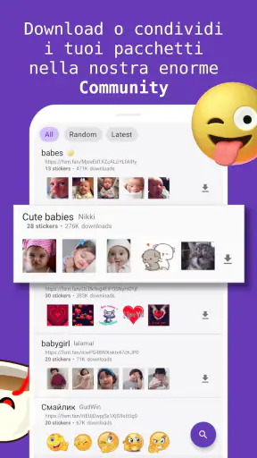 Creare stickers animati (FSM) screenshot