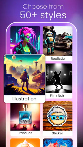CreArt - AI Image Generator screenshot