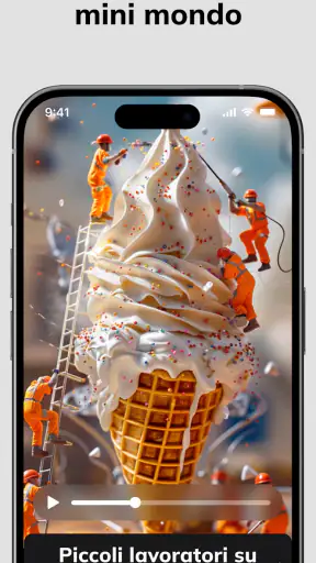 Livensa:Creatore Arte Video IA screenshot