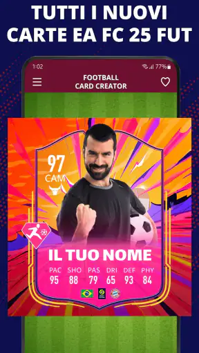 Creatore di carte FUT 25 screenshot