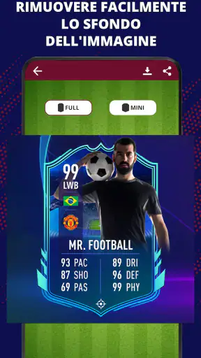 Creatore di carte FUT 25 screenshot