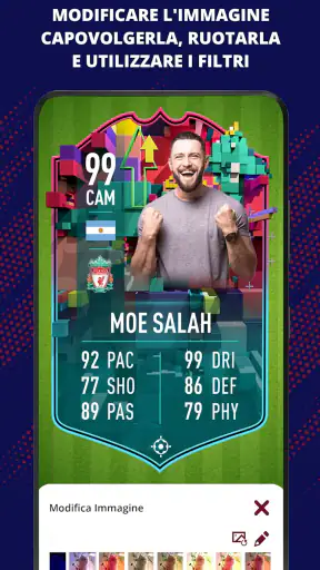 Creatore di carte FUT 25 screenshot