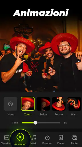 Creatore di video con musica screenshot