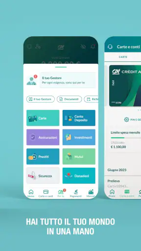 Crédit Agricole Italia screenshot