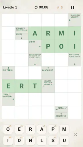Crucipuzzle e autodefiniti screenshot