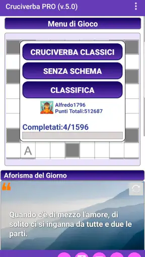 Cruciverba Italiani App PRO screenshot