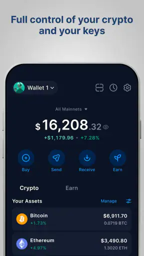 Crypto.com: Onchain Wallet screenshot