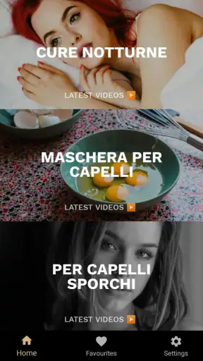 Cura Dei Capelli in Italiano screenshot