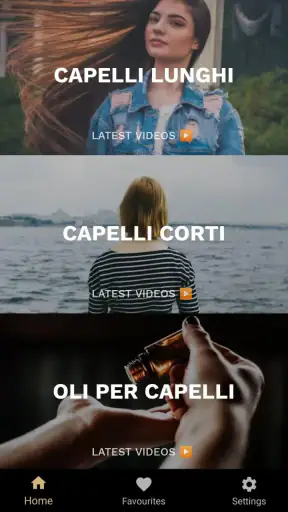 Cura Dei Capelli in Italiano screenshot