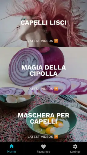 Cura Dei Capelli in Italiano screenshot