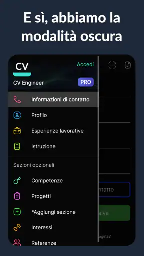 Curriculum Vitae - CV Engineer screenshot