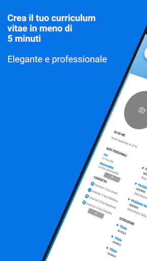 Curriculum Vitae - CV PDF screenshot