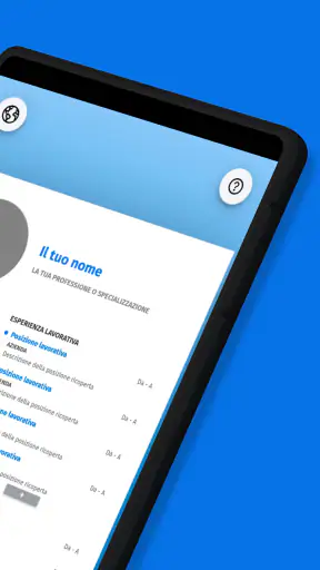 Curriculum Vitae - CV PDF screenshot