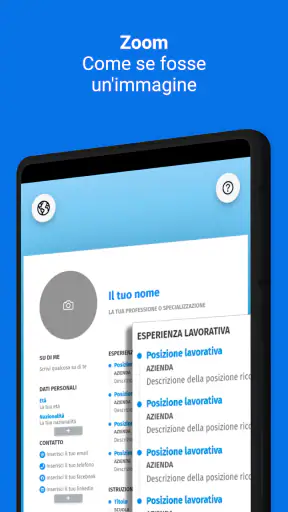 Curriculum Vitae - CV PDF screenshot