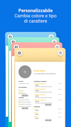 Curriculum Vitae - CV PDF screenshot