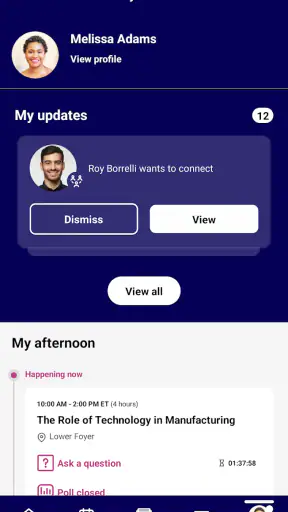 Cvent Events screenshot