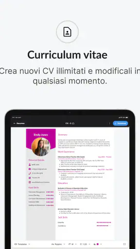 CVwizard: Curriculum con IA screenshot