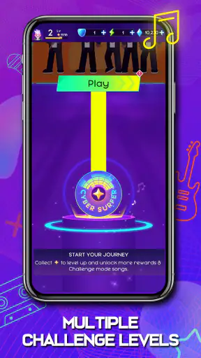 Cyber Surfer:Avventura ritmica screenshot