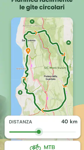 Cyclers: Navigazione per bici screenshot