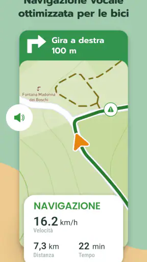 Cyclers: Navigazione per bici screenshot