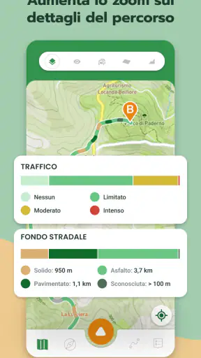 Cyclers: Navigazione per bici screenshot