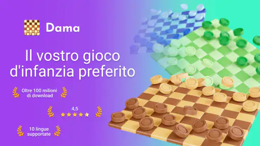 Dama: gioca online e offline screenshot