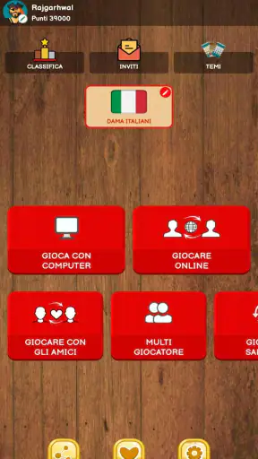 Dama Italiana Online screenshot