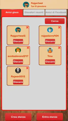 Dama Italiana Online screenshot