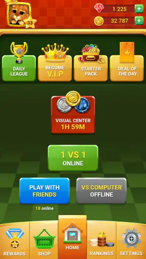 Dama - Online & Offline screenshot