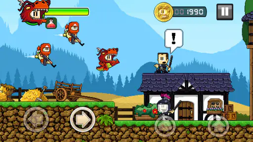 Dan the Man: Action Platformer screenshot
