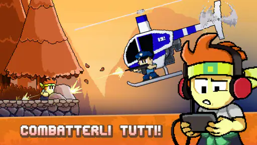 Dan the Man: Action Platformer screenshot