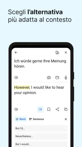 DeepL Traduttore screenshot