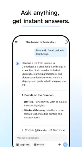 DeepSeek - AI Assistant screenshot