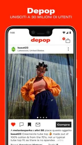 Depop - Compra Vendita Vestiti screenshot