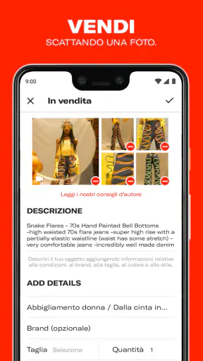 Depop - Compra Vendita Vestiti screenshot