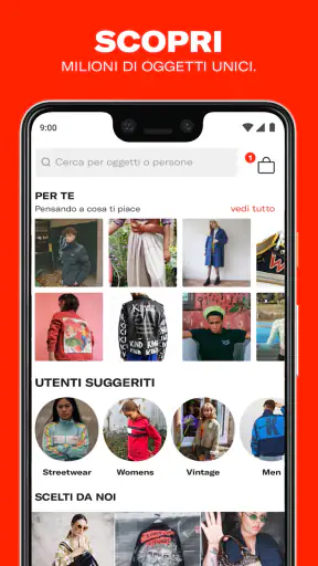 Depop - Compra Vendita Vestiti screenshot