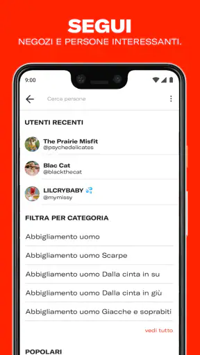 Depop - Compra Vendita Vestiti screenshot