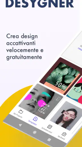 Desygner Progettazione grafica screenshot