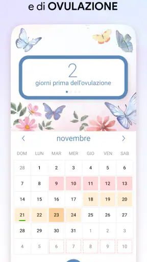 Diario del ciclo mestruale screenshot