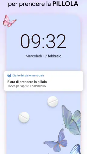 Diario del ciclo mestruale screenshot
