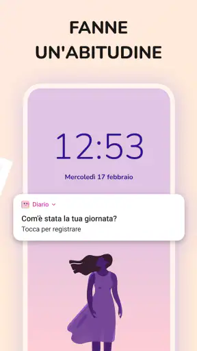 Diario segreto con password screenshot